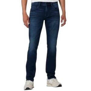 Hudson Mens 38 Dark Wash Blake Slim Straight Jeans
